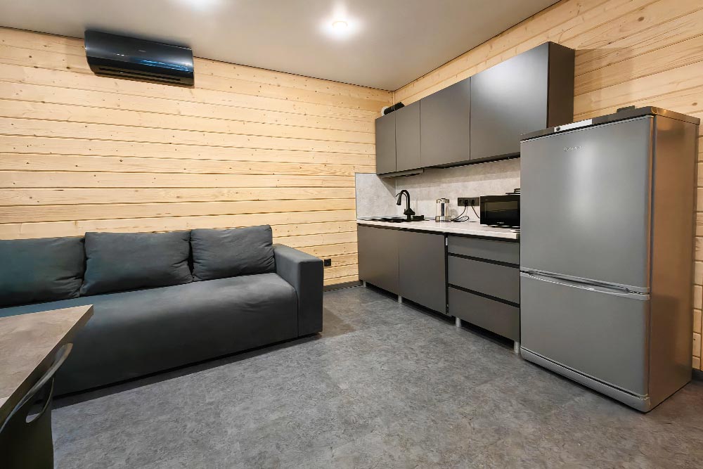 Коттеджи в лесу