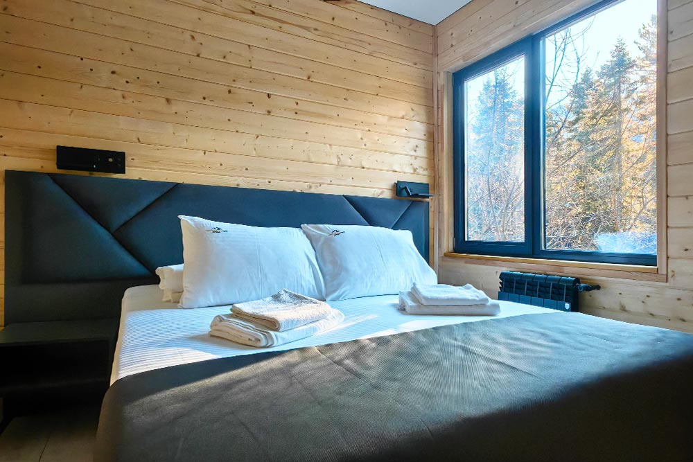 Домики с теплыми полами